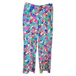 Lands' End UPF 50 Botanical Pocket Pants XS